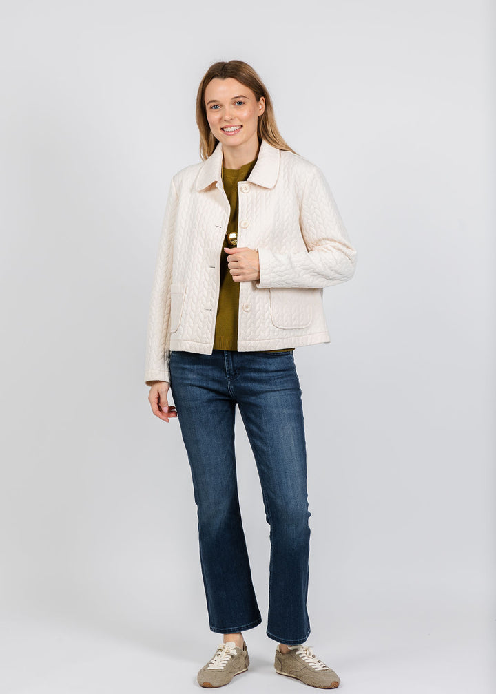 Braided Jacket - Ecru