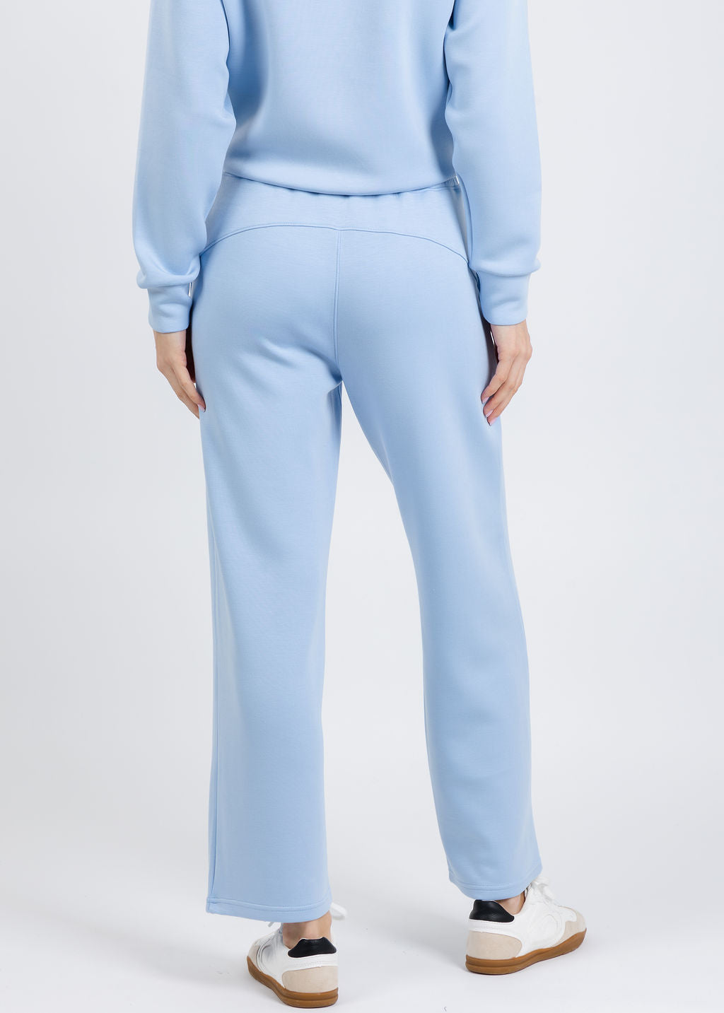 Elliott Lauren Comfort Zone Pull-On Pants in Sky Blue available at Barbara Katz