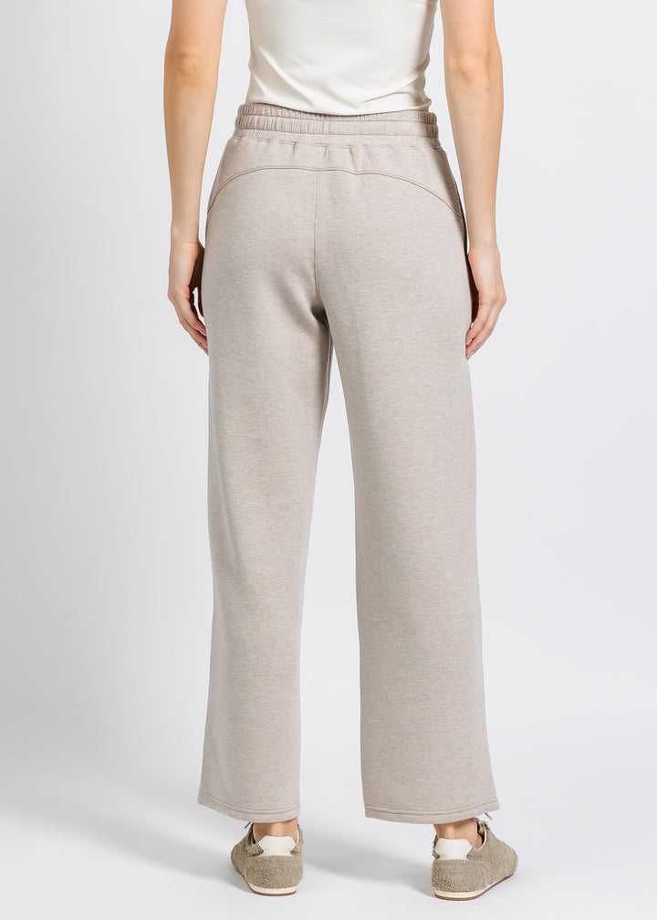 Elliott Lauren Comfort Zone Straight Leg Pant in Tapioca available at Barbara Katz