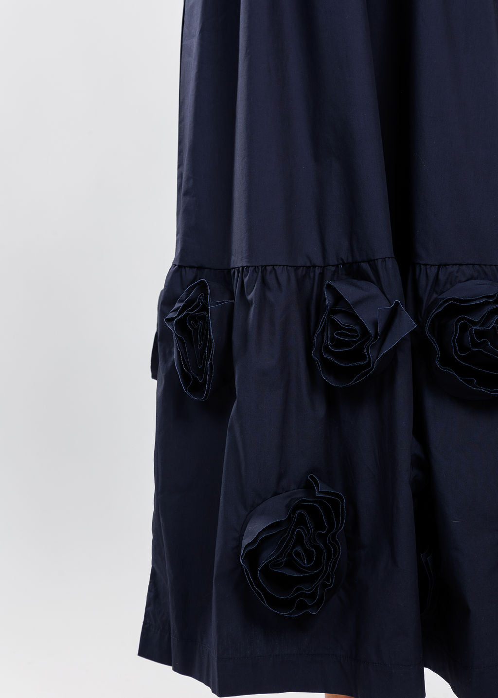 Elliott Lauren Coming Up Roses Dress in Navy available at Barbara Katz