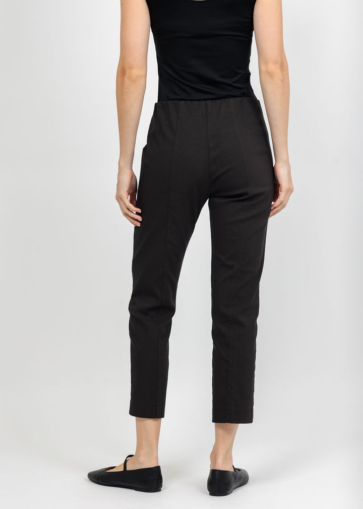 Elliott Lauren Control Stretch Cargo Pant in Chocolate available at Barbara Katz
