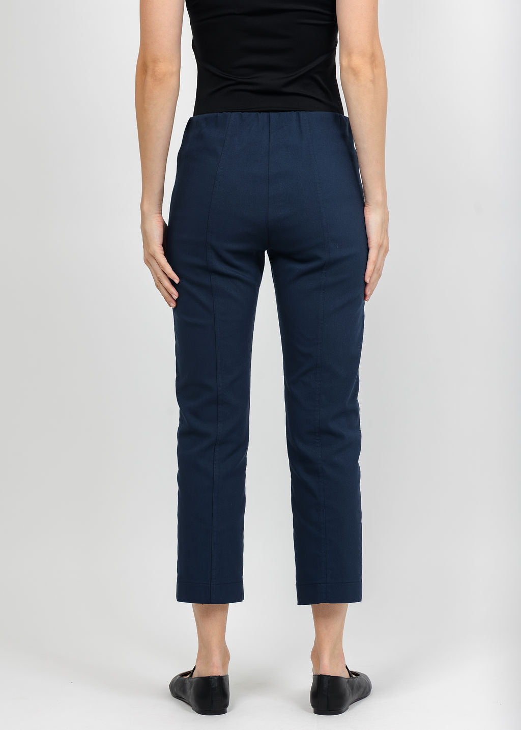 Elliott Lauren Control Stretch Cargo Pant in Petrol available at Barbara Katz