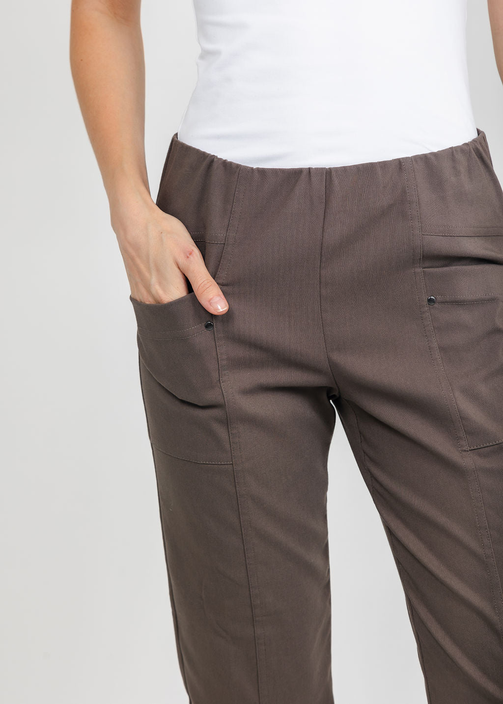 Control Stretch Cargo Pant - Toast