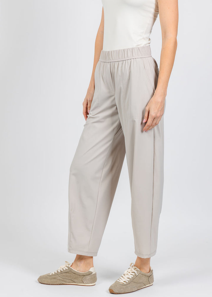 Elliott Lauren Prime Time Tapered Pant in Caulk available at Barbara Katz