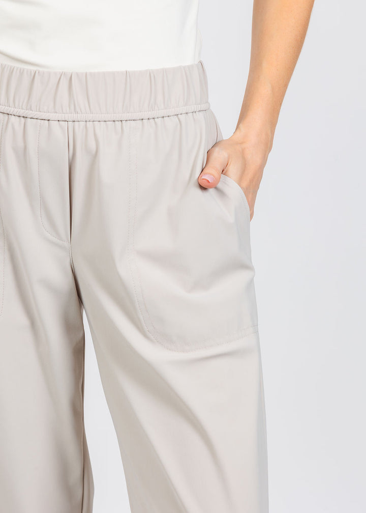 Elliott Lauren Prime Time Tapered Pant in Caulk available at Barbara Katz