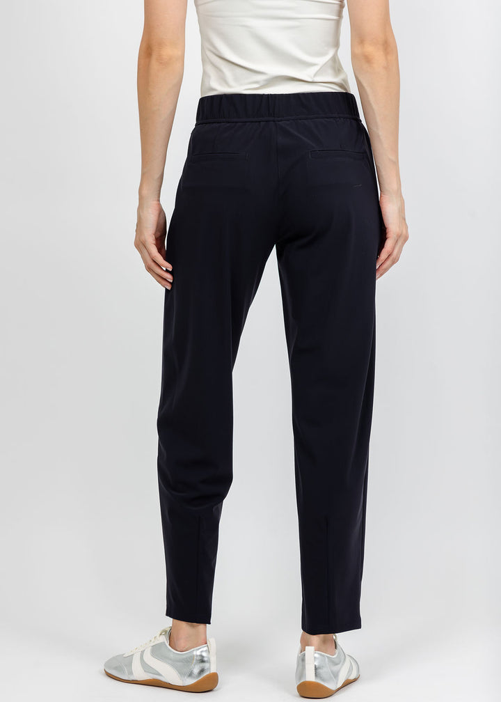 Elliott Lauren Prime Time Tapered Pant in Navy available at Barbara Katz