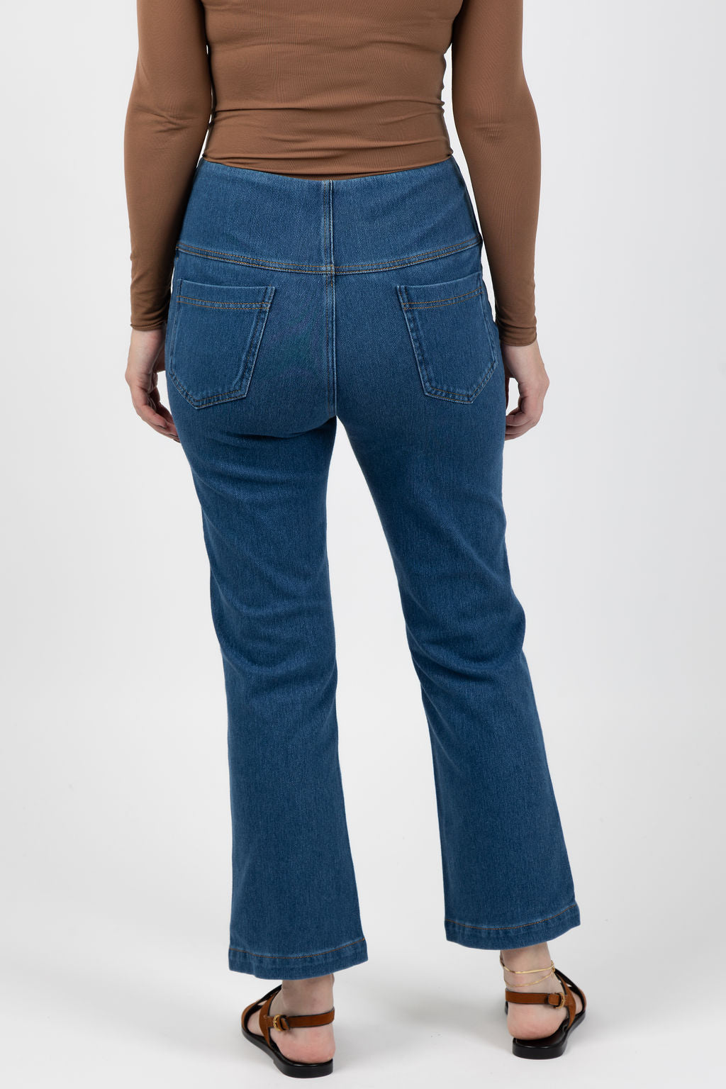  Elliott Lauren Pull-On Stretch Denim Jeans available at Barbara Katz