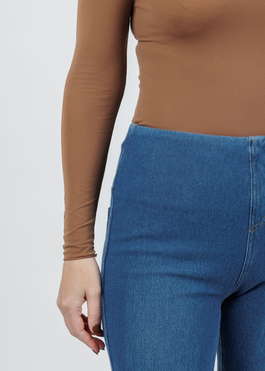  Elliott Lauren Pull-On Stretch Denim Jeans available at Barbara Katz