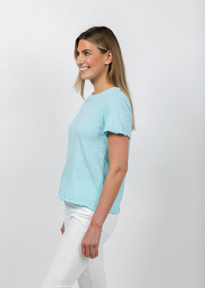 Elliott Lauren Silvie Short Sleeve Tee in Island available at Barbara Katz