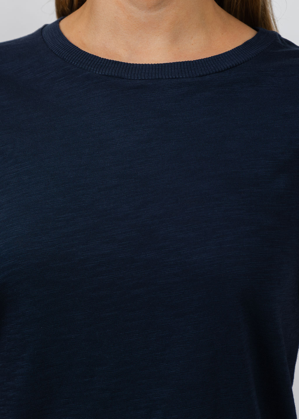 Elliott Lauren Silvie Short Sleeve Tee in Navy available at Barbara Katz