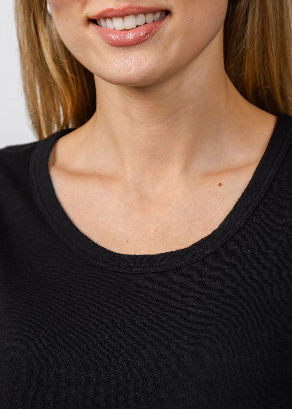 Elliott Lauren Sleeveless Tank Top in Black available at Barbara Katz