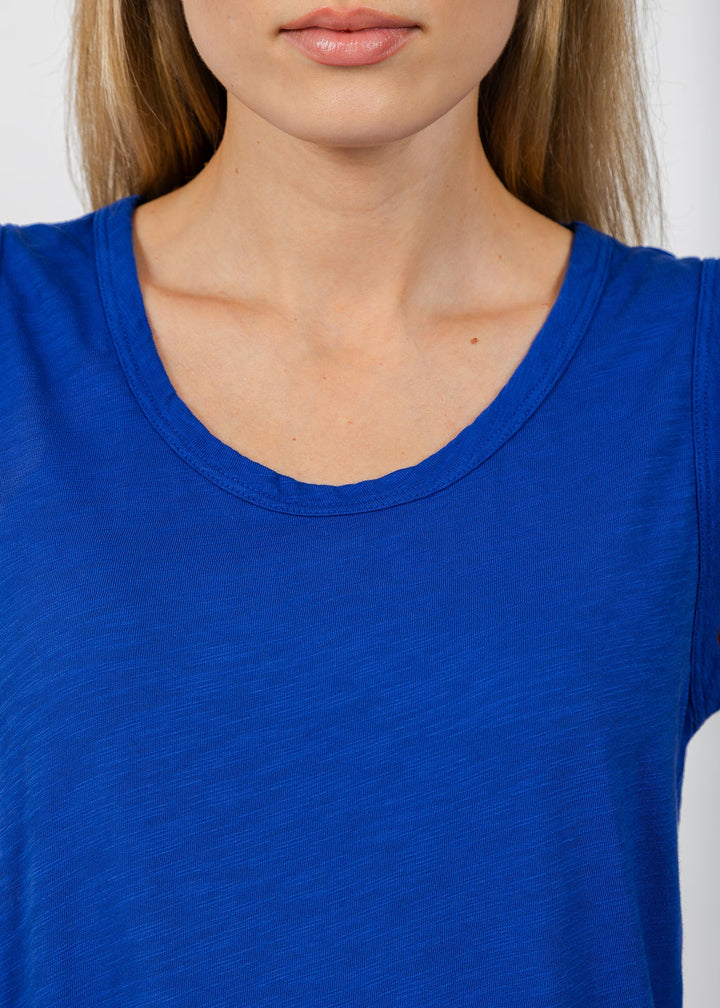Elliott Lauren Sleeveless Tank Top in Royal available at Barbara Katz