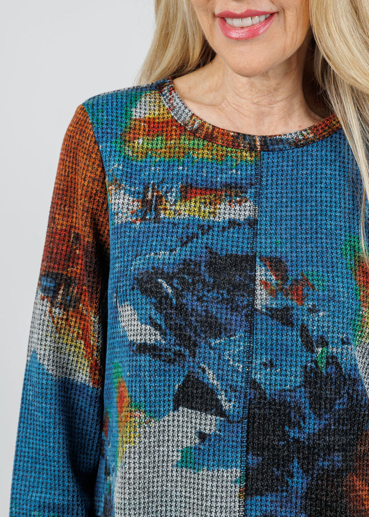 Elliott Lauren Color Therapy Center Seam Tee available at Barbara Katz