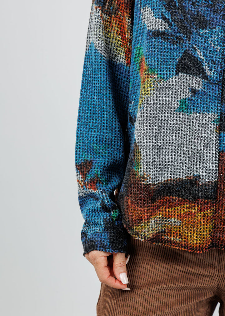Elliott Lauren Color Therapy Center Seam Tee available at Barbara Katz
