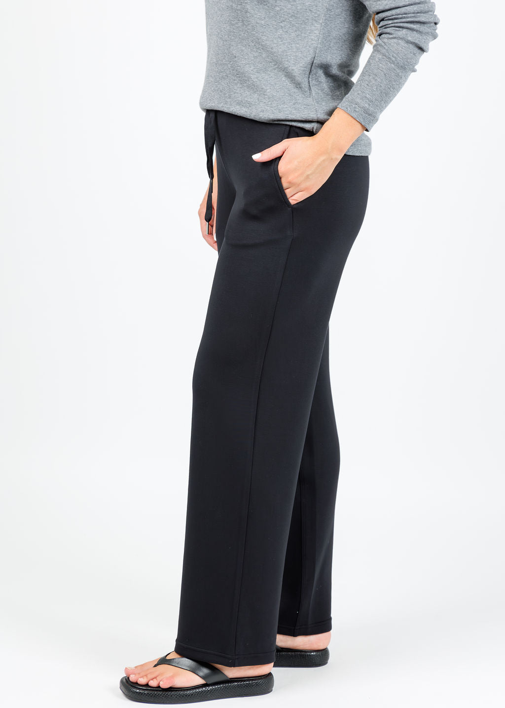 Elliott Lauren Comfort Zone Sweatpants in Black available at Barbara Katz