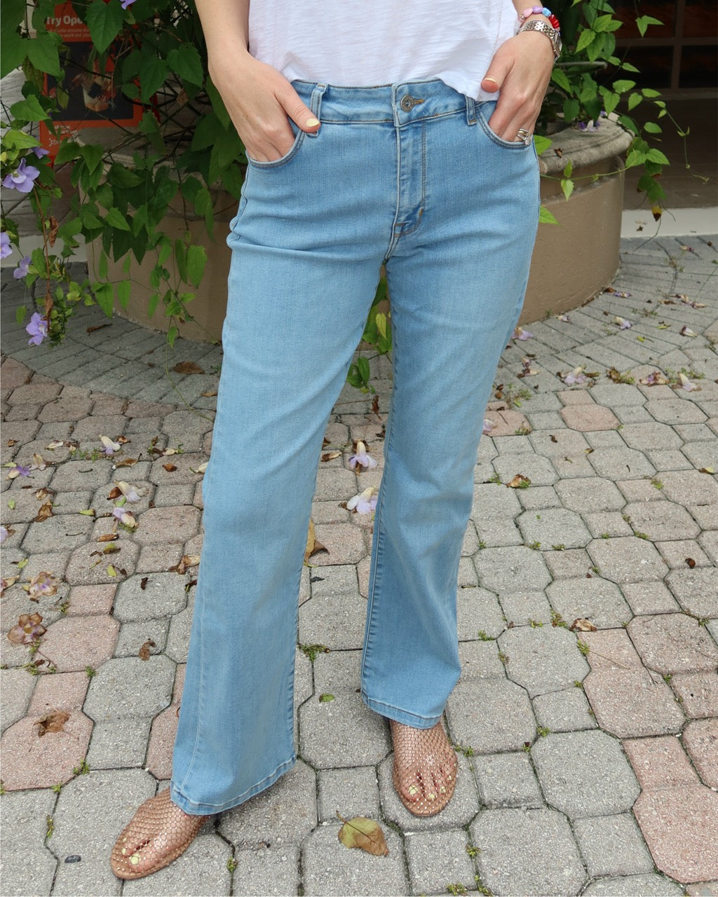 Elliott Lauren Boot Cut Jeans - Denim available at Barbara Katz