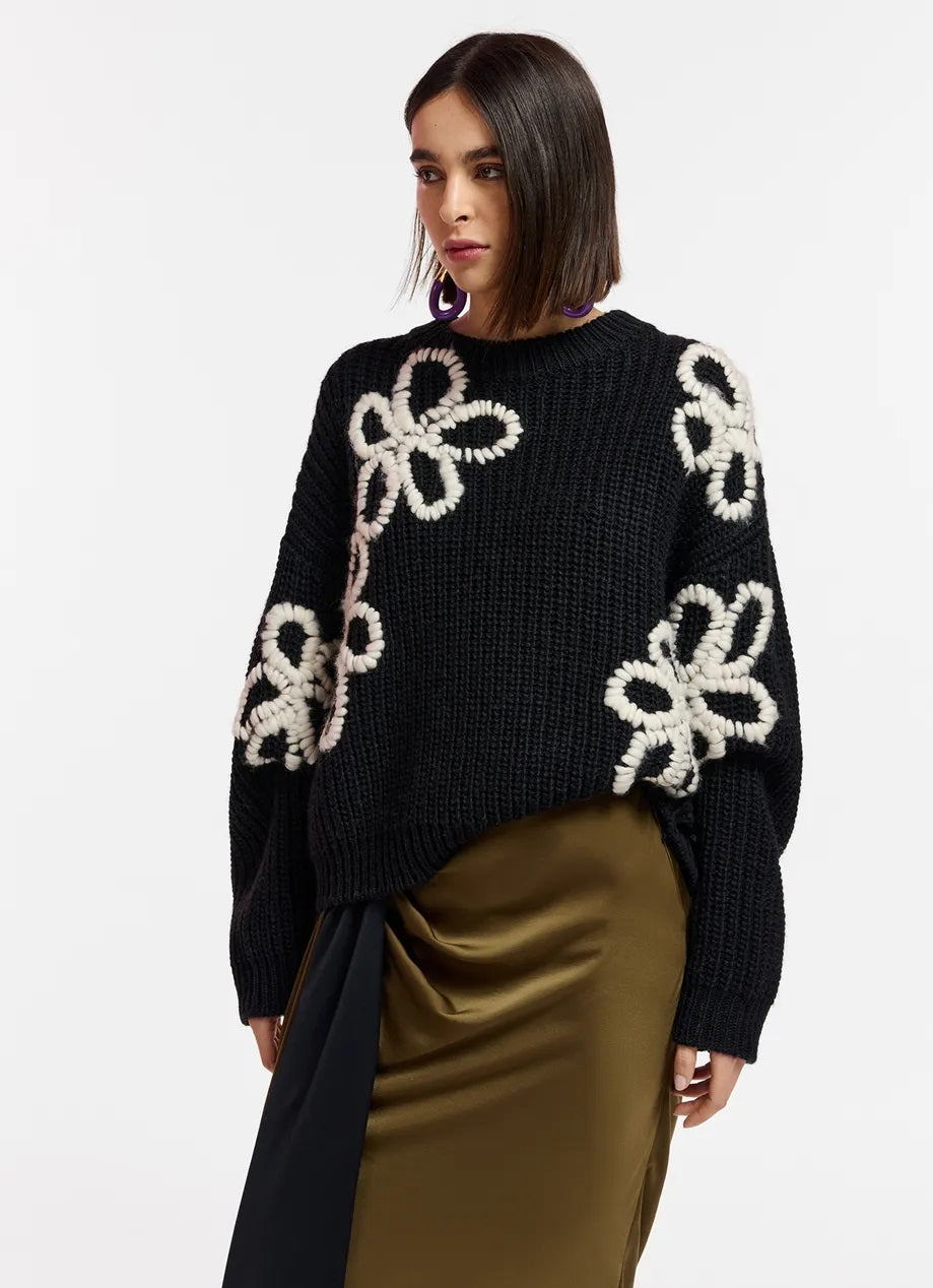 Essential Antwerp Eschew Embroidered Pullover