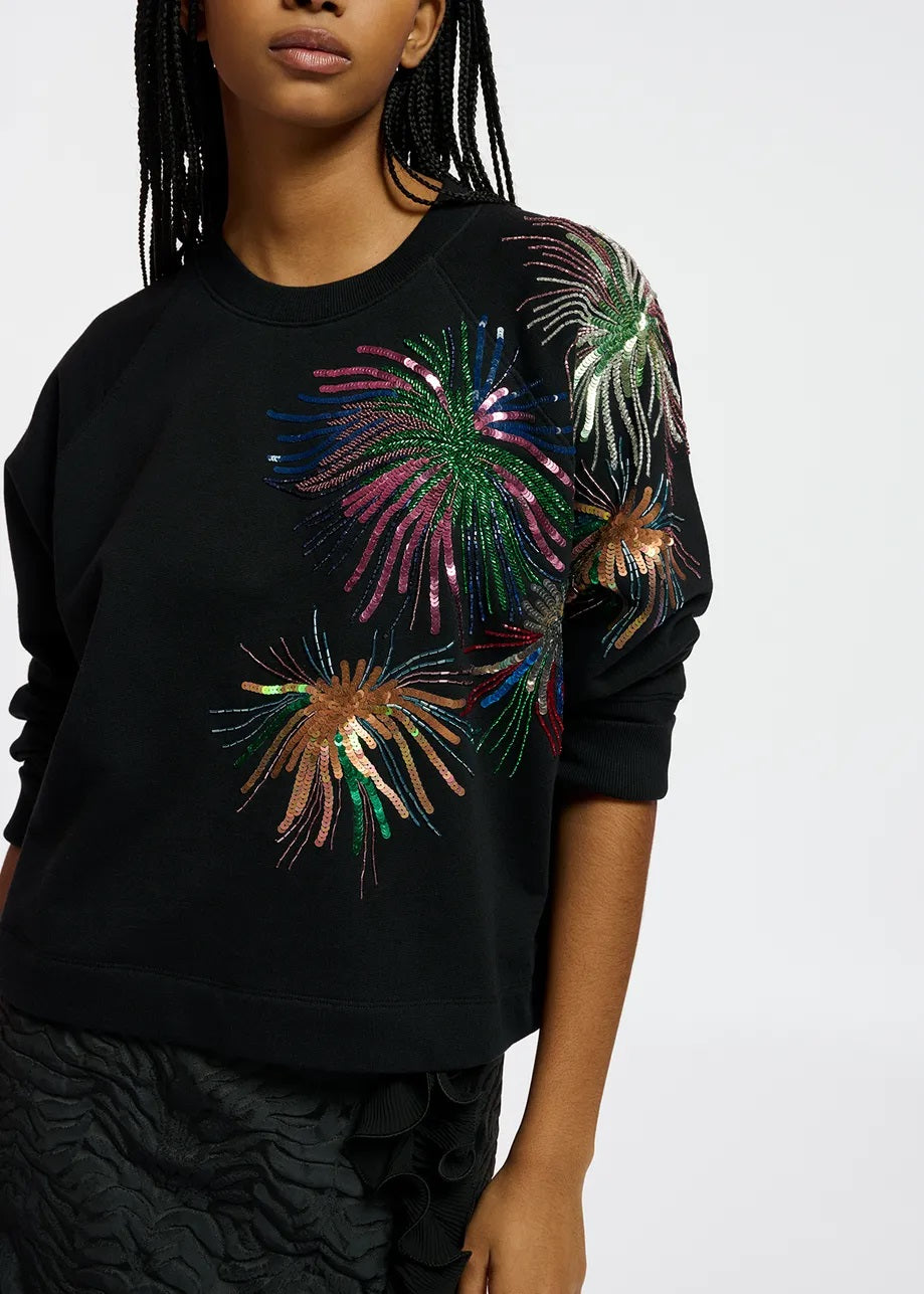 Essentiel Antwerp Esweat Embroidered Sweater