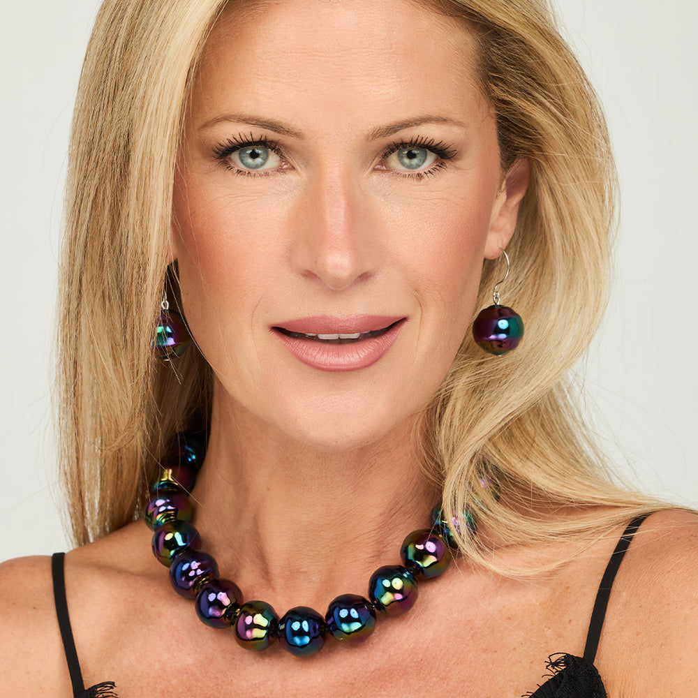 PONO Estelle Necklace in Cosmos available at Barbara Katz