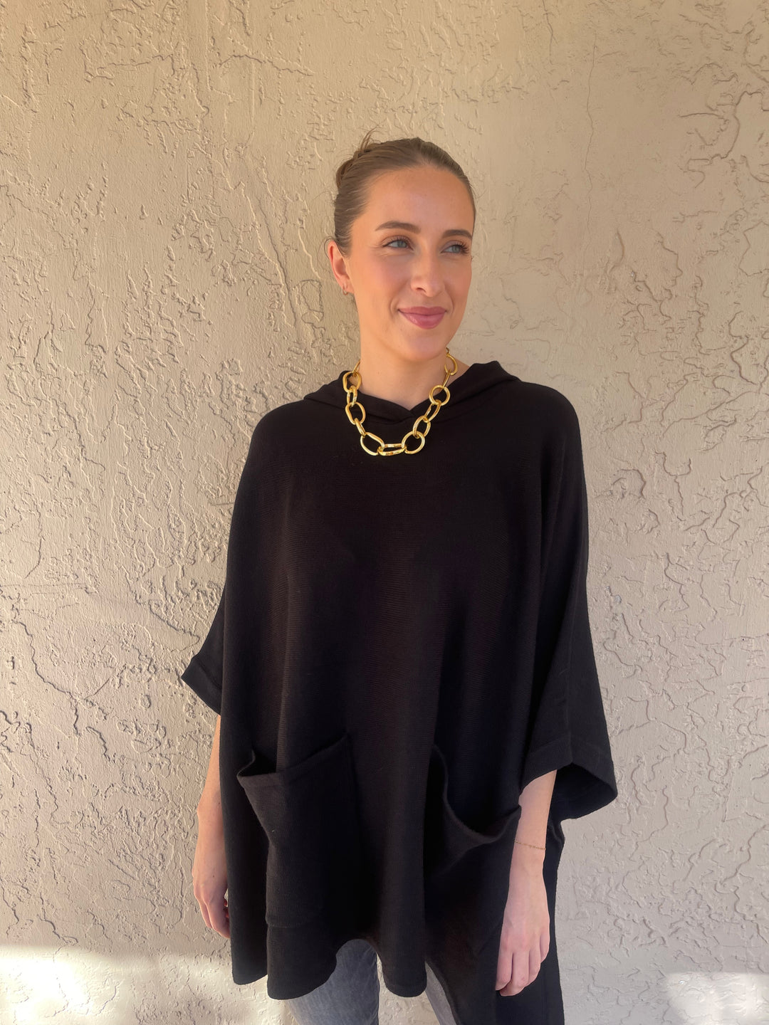 Poncho with Pocket