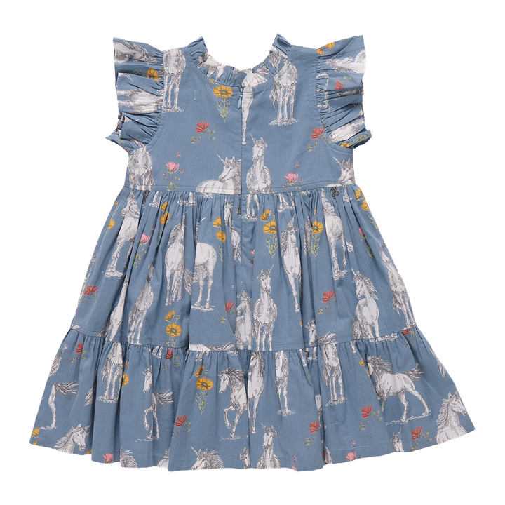 Pink Chicken Girls Jennifer Dress in Unicorn Field available at Barbara Katz