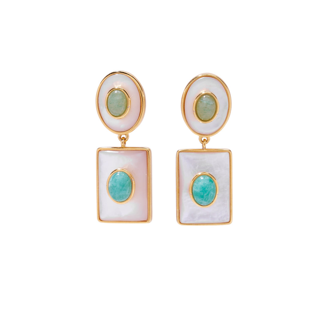 Lizzie Fortunato Ethereal Pool Earrings