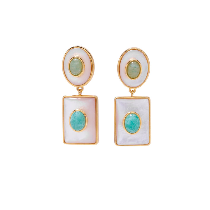 Lizzie Fortunato Ethereal Pool Earrings