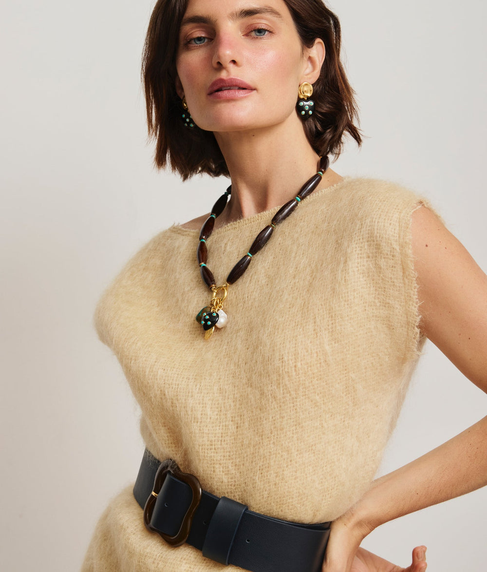 Lizzie Fortunato Marilla Necklace in Clove available at Barbara Katz