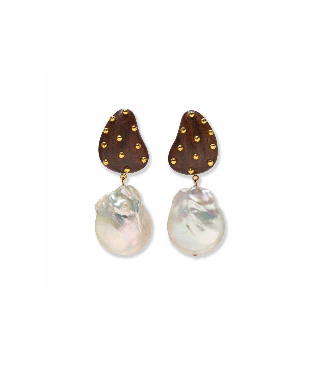 Orbit Earrings - Pearl