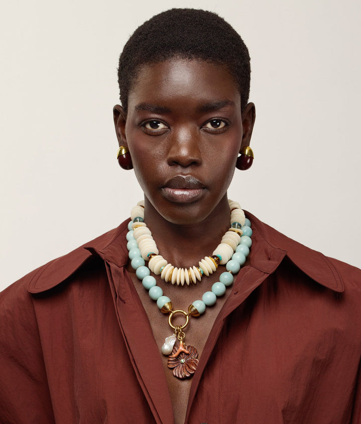 Toro Earrings - Aubergine