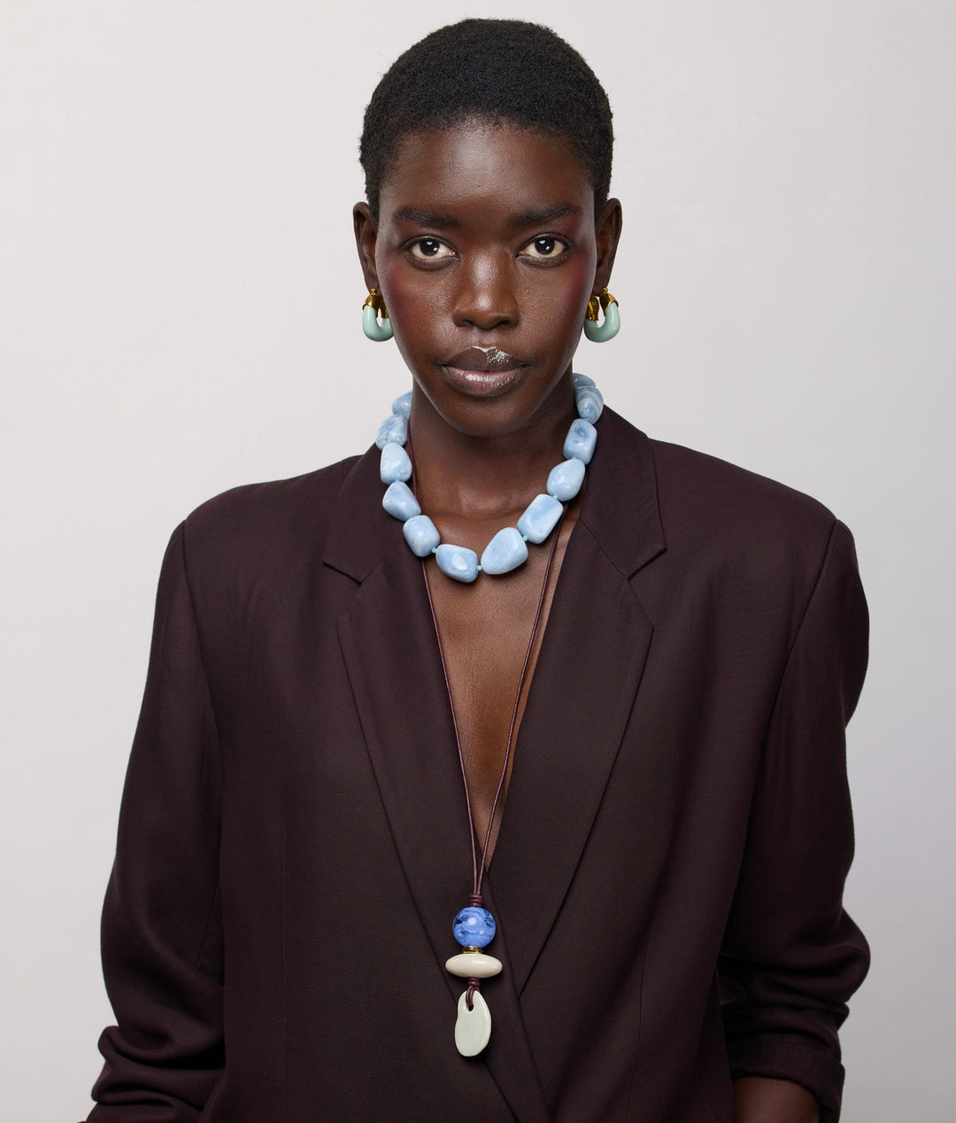 Museo Cord II Necklace - Sea