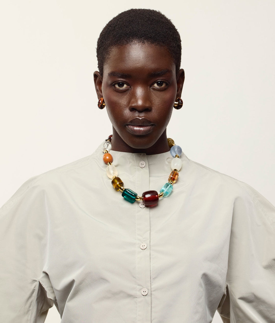 Lizzie Fortunato Acrobat Collar Necklace - Multi available at Barbara Katz