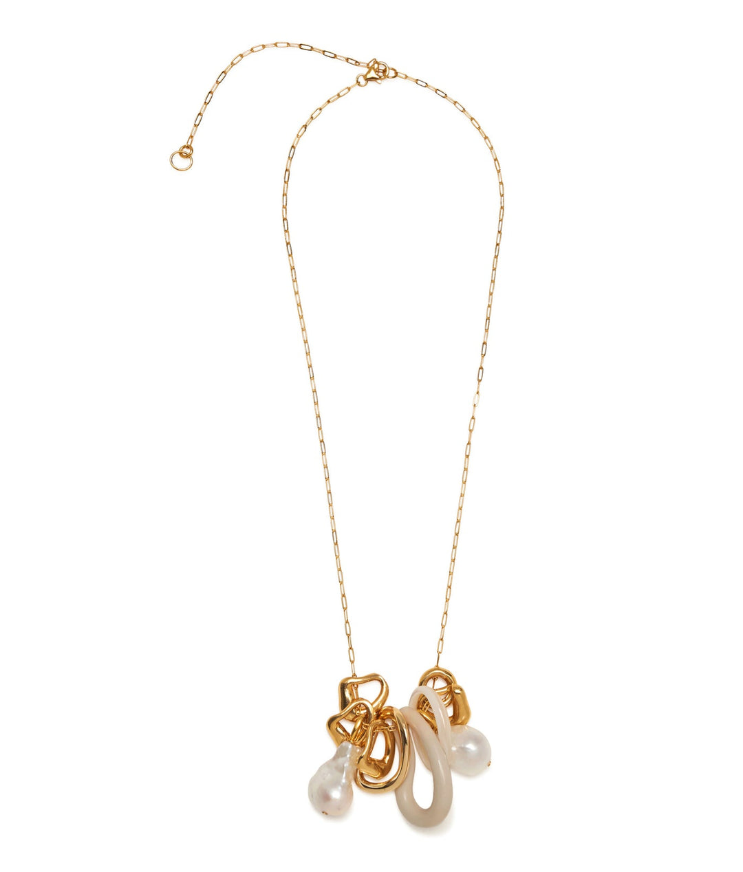 Lizzie Fortunato Cirque Necklace in Gold available at Barbara Katz