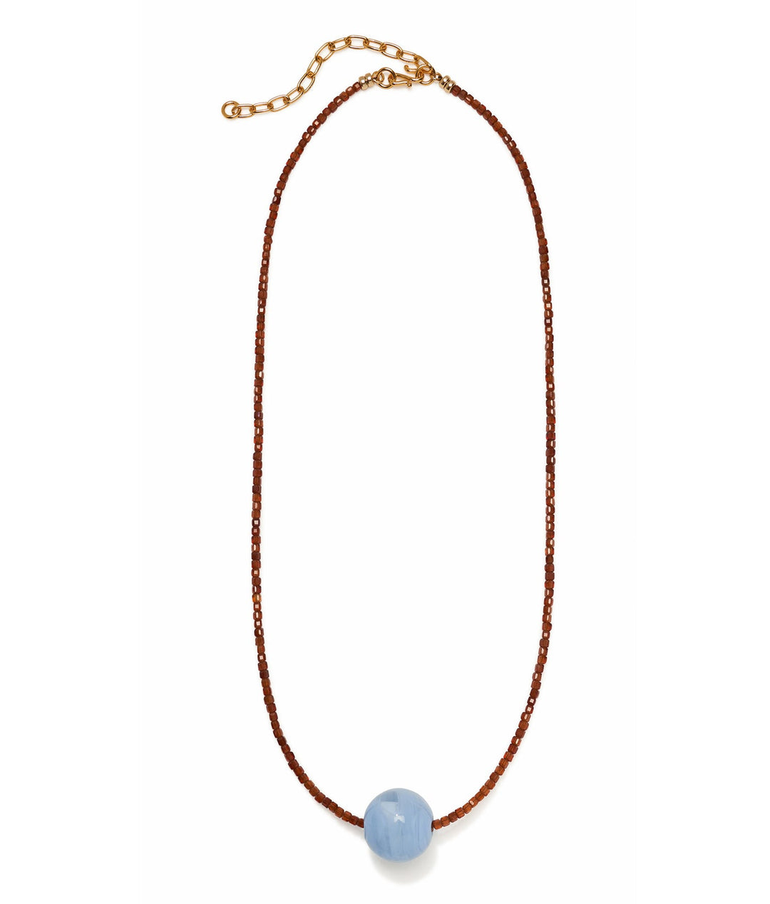 Lizzie Fortunato Callisto Necklace in Cerulean available at Barbara Katz