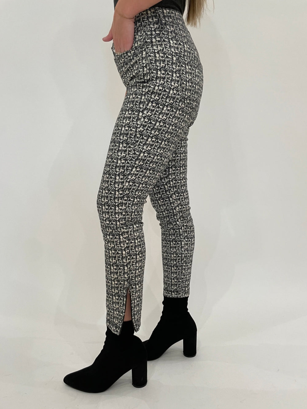 MAC Denim Dream Chic Crop Jeans 082G Print available at Barbara Katz