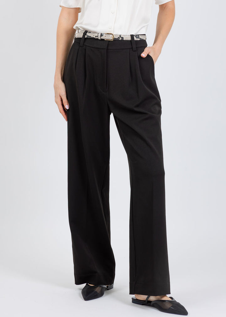 Favorite Daughter The Favorite Pant Petite in Black available at Barbara Katz