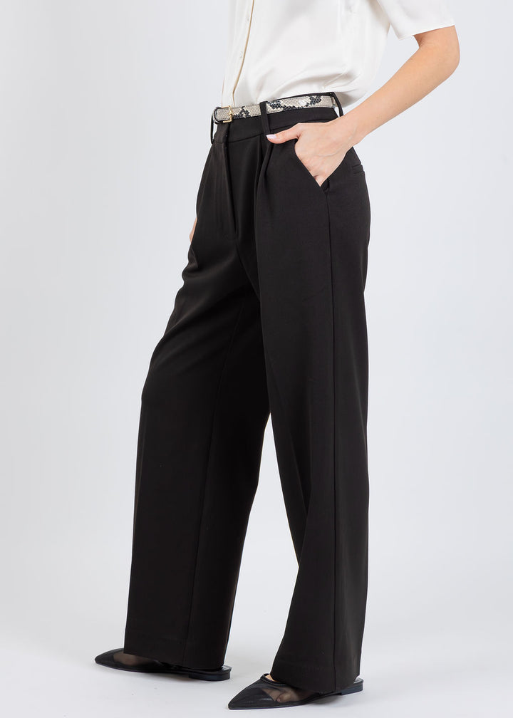 Favorite Daughter The Favorite Pant Petite in Black available at Barbara Katz