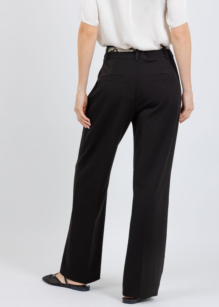 Favorite Daughter The Favorite Pant Petite in Black available at Barbara Katz