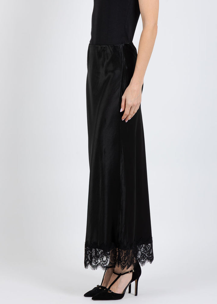 Favorite Daughter The Lacy Favorite Skirt in Black available at Barbara Katz