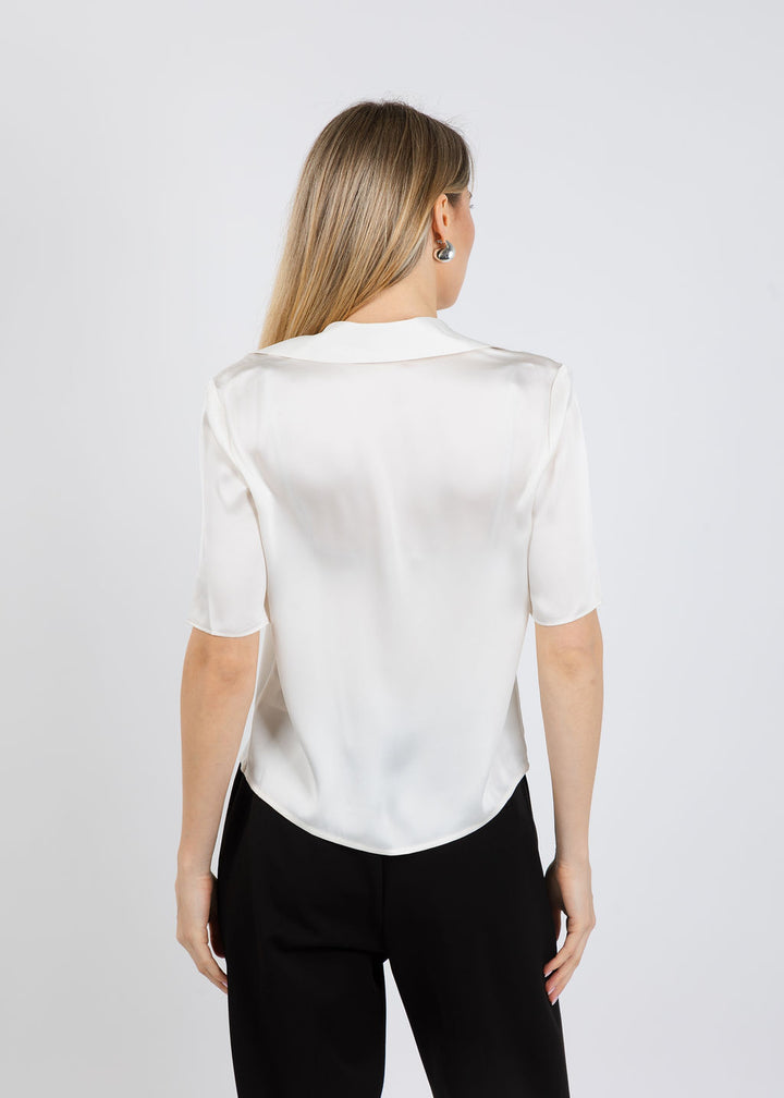 Favorite Daughter The Sunny Shirt in Ivory available at Barbara Katz