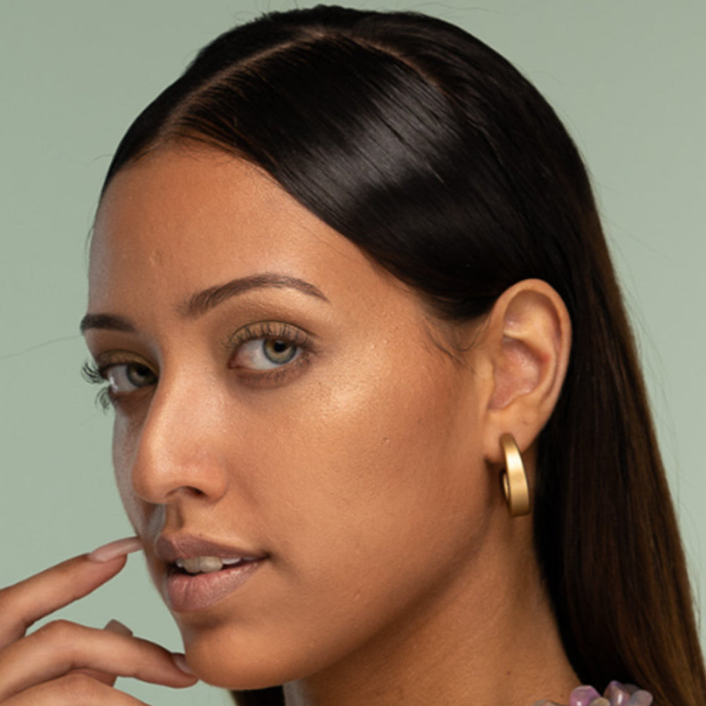 PONO Fia Barile Earrings in Gold available at Barbara Katz