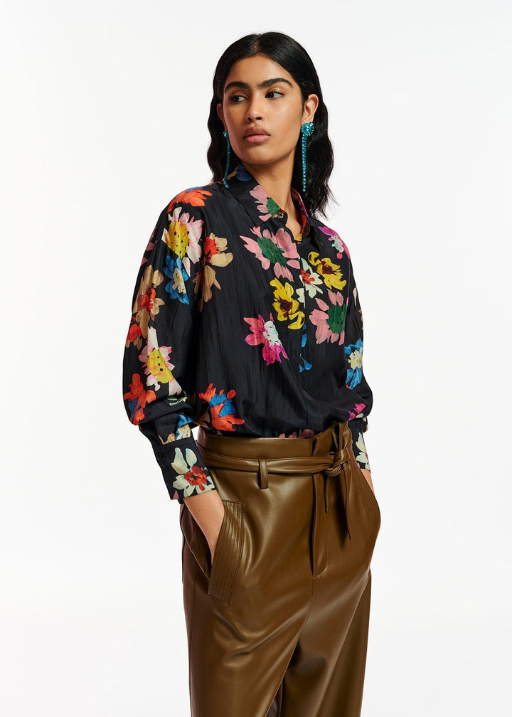 Floral Oversized Button Down 
