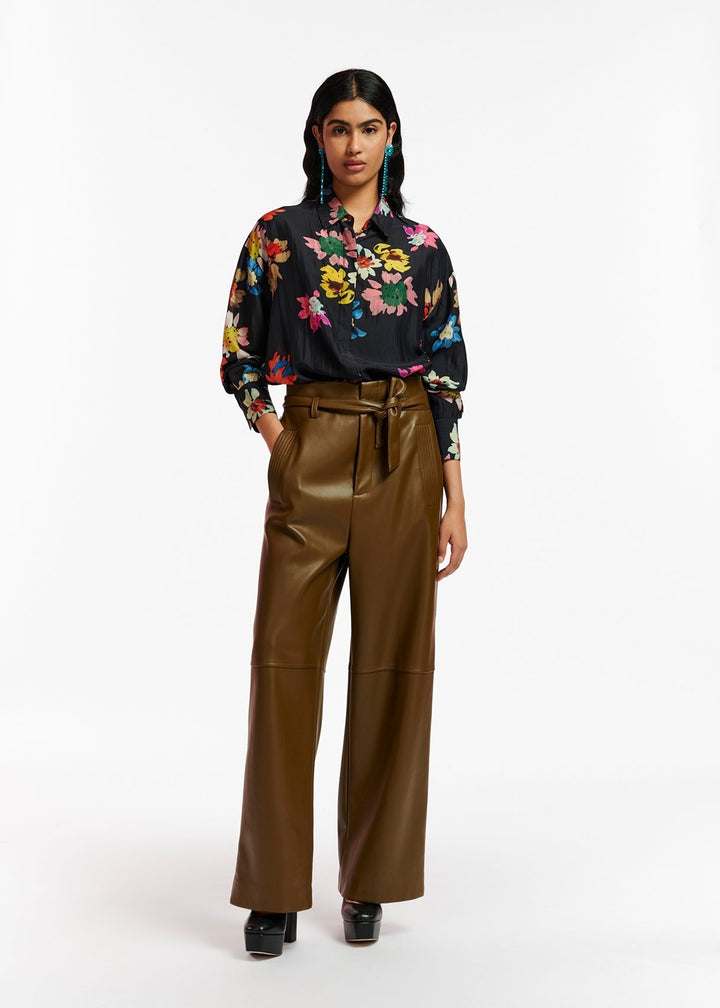 Floral Oversized Button Down 