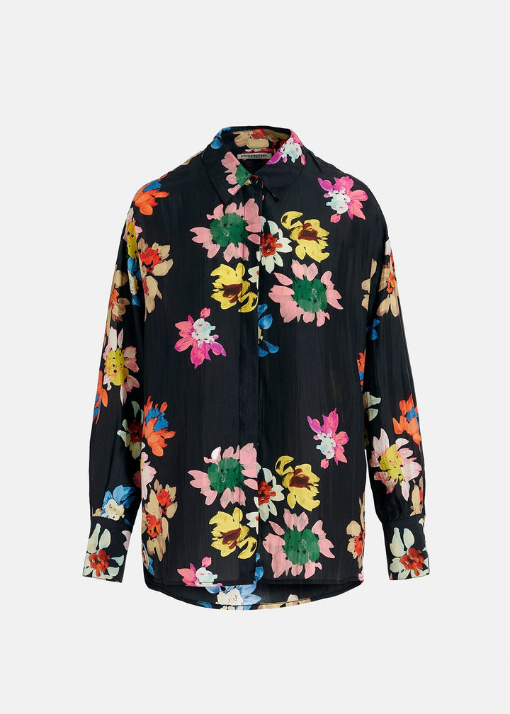 Floral Oversized Button Down 