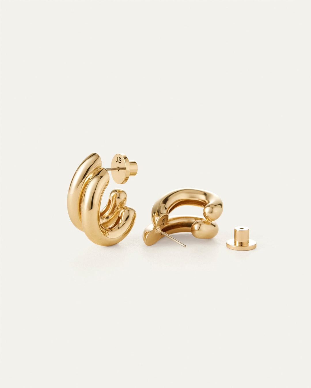Jenny Bird Florence Earrings in Gold available at Barbara Katz