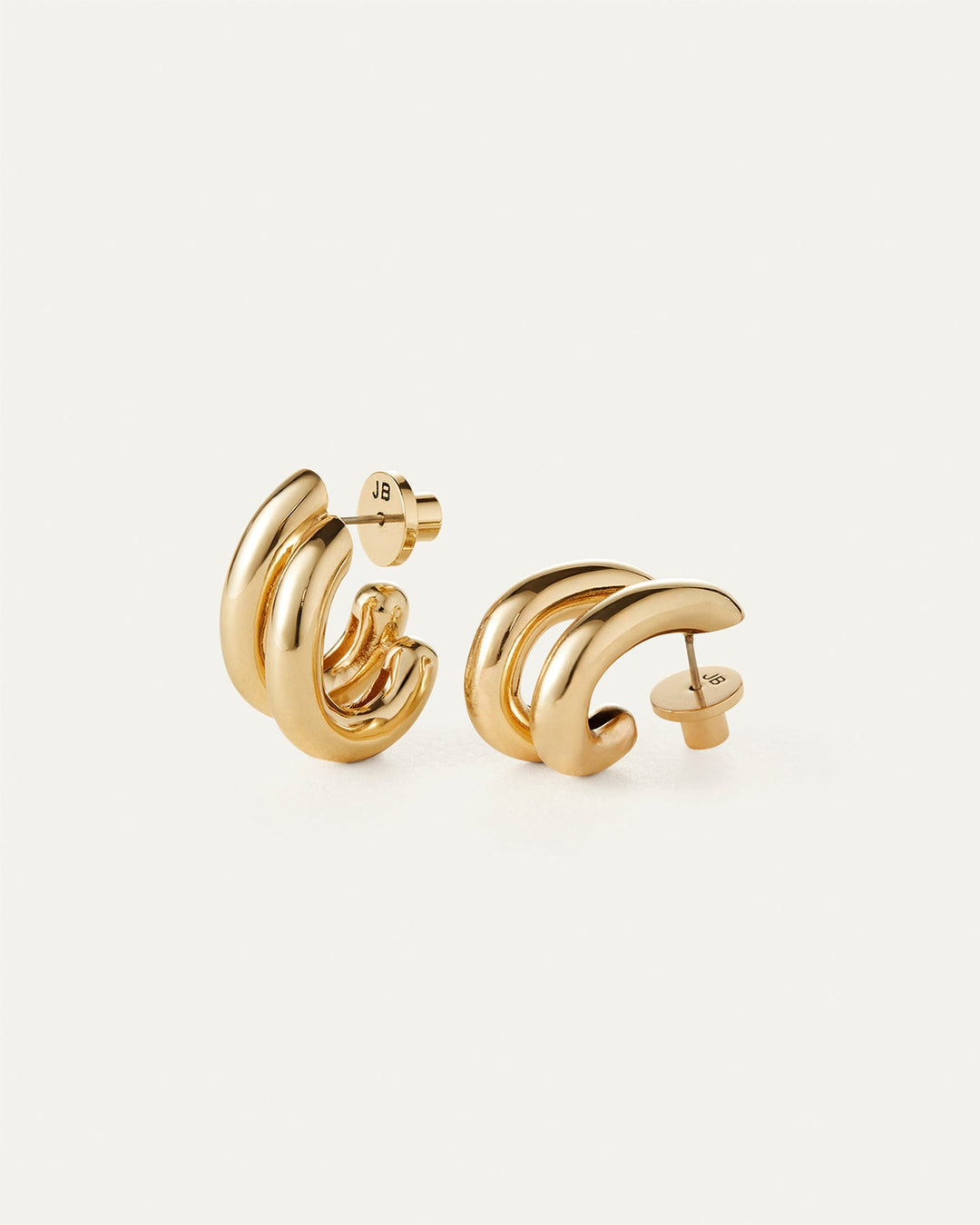 Jenny Bird Florence Earrings in Gold available at Barbara Katz