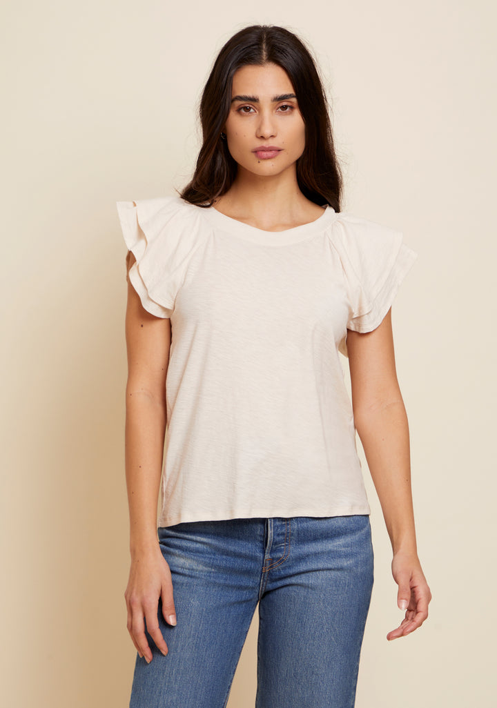 Florry Ruffled Raglan Tank
