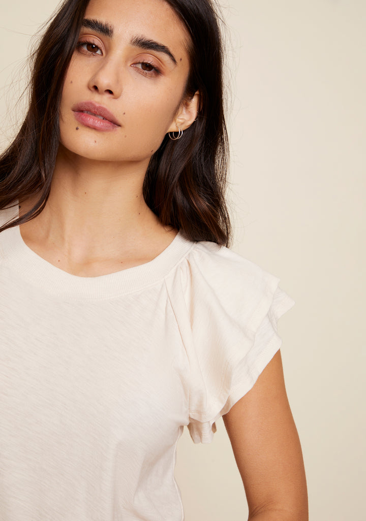 Florry Ruffled Raglan Tank