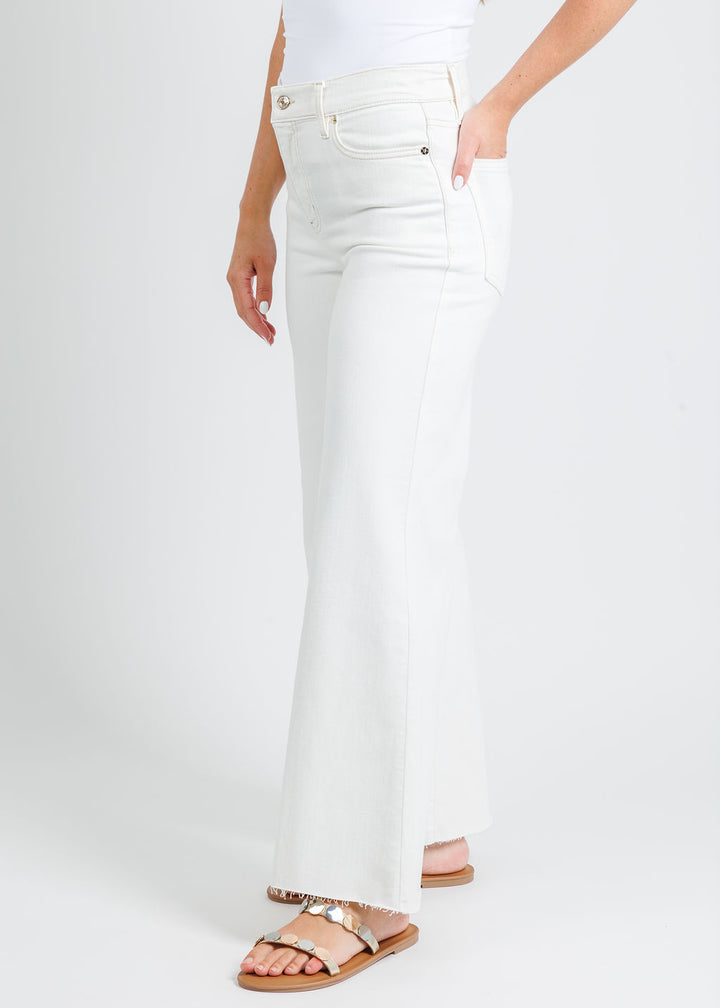  Frame Le Palazzo Crop Jeans in Au Natural Clean Raw After available at Barbara Katz