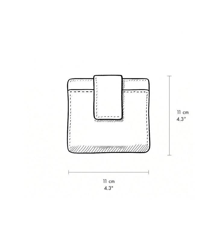 Daniella Lehavi Frida Medium Wallet measurements